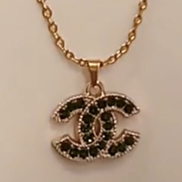 Necklace Pendant Rewarded From Authentic Chanel Zipper Pull - Picture 3 of 3